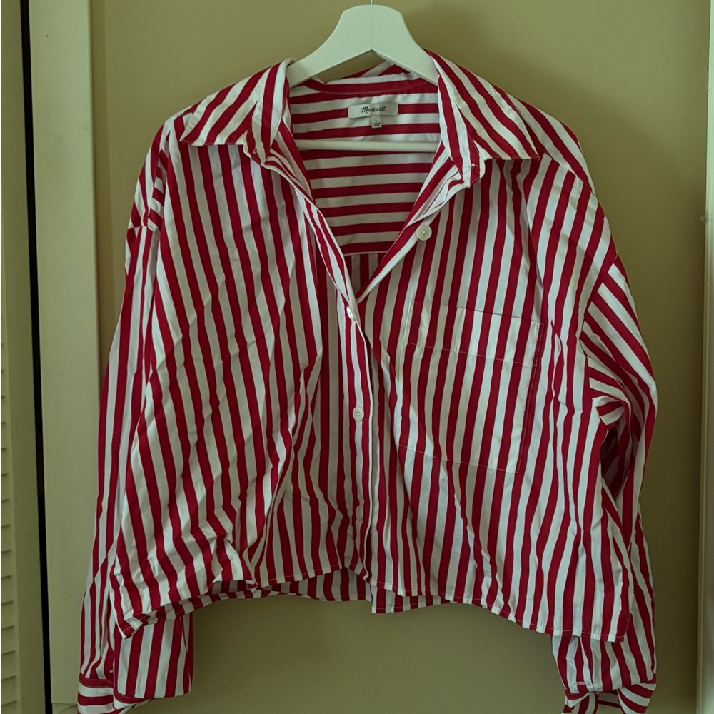 Madewell Straight-Hem shirt